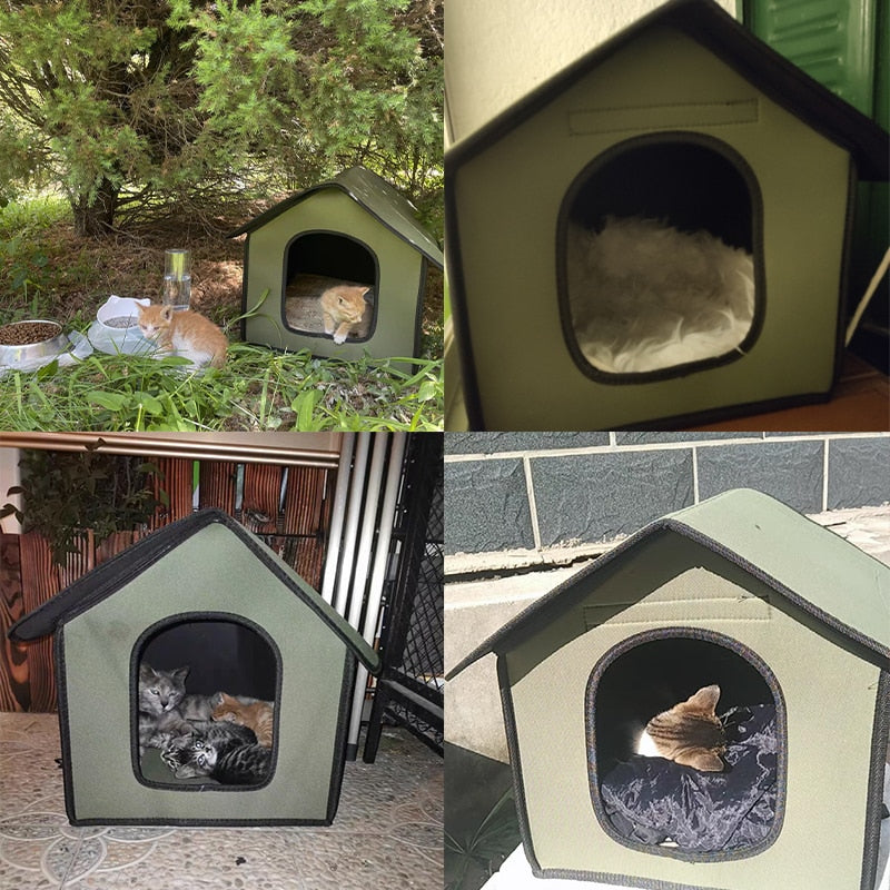Foldable Waterproof House for Cats or Small Dogs