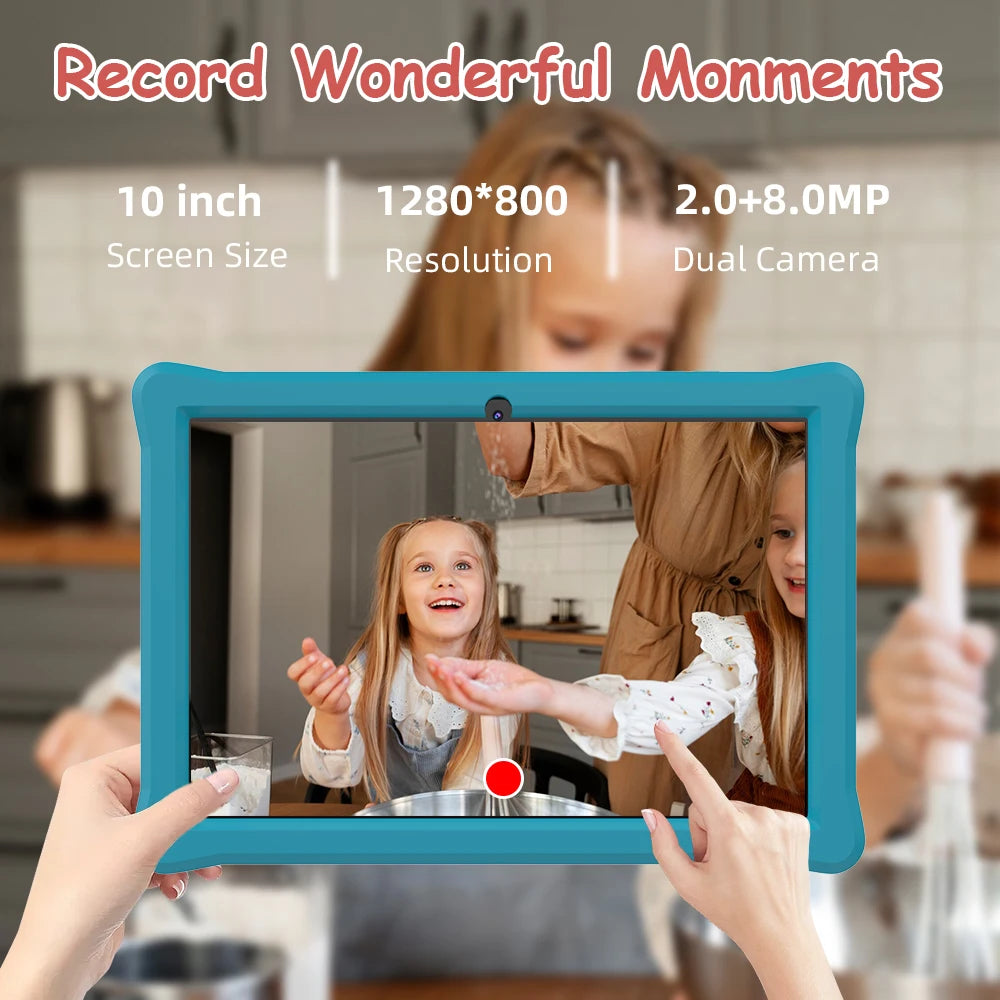 10 Inch Children's Tablets Android 10 Quad