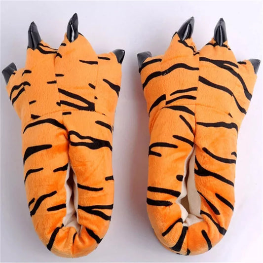 Cartoon Animal Paw Slippers