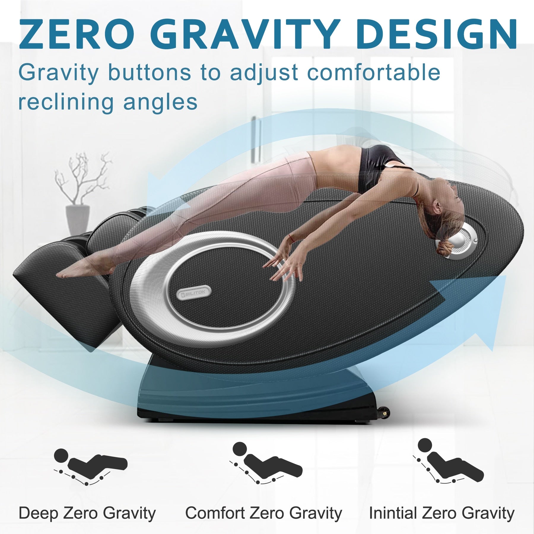 Heating, Massage Chair Recliner with Zero Gravity - optionsgaloreonlinestore