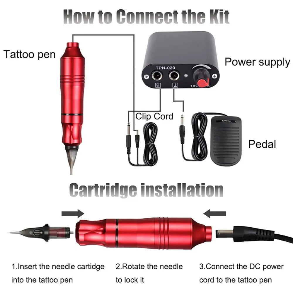 MiniTattoo Power Pen Motor