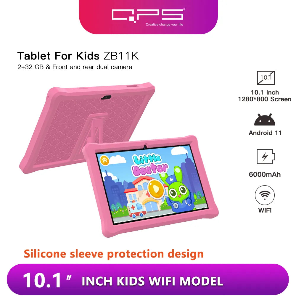 10 Inch Children's Tablets Android 10 Quad