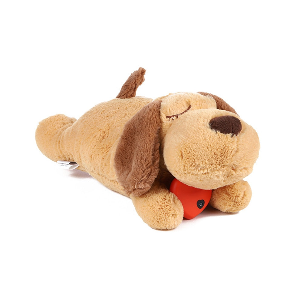 Cute Heartbeat Pet Toy Plush Puppy - optionsgaloreonlinestore