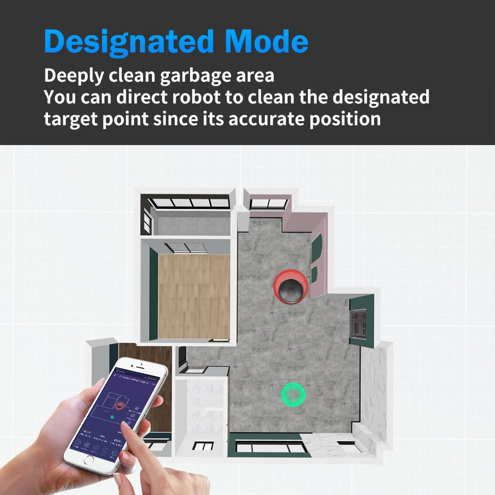 Robot Vacuum Cleaner, Visual Navigation - optionsgaloreonlinestore