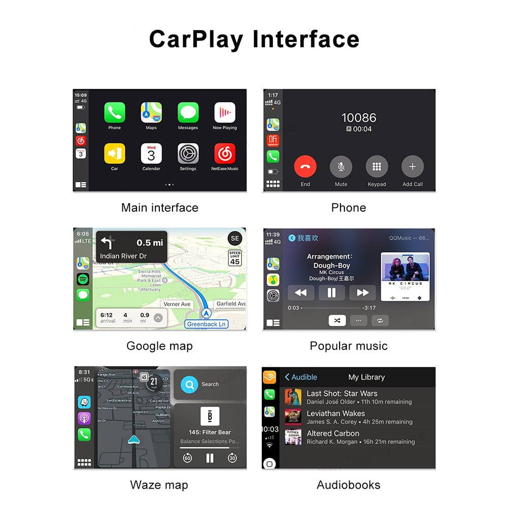 Android Auto Navigation Apple Carplay  Electronic Accessory - optionsgaloreonlinestore