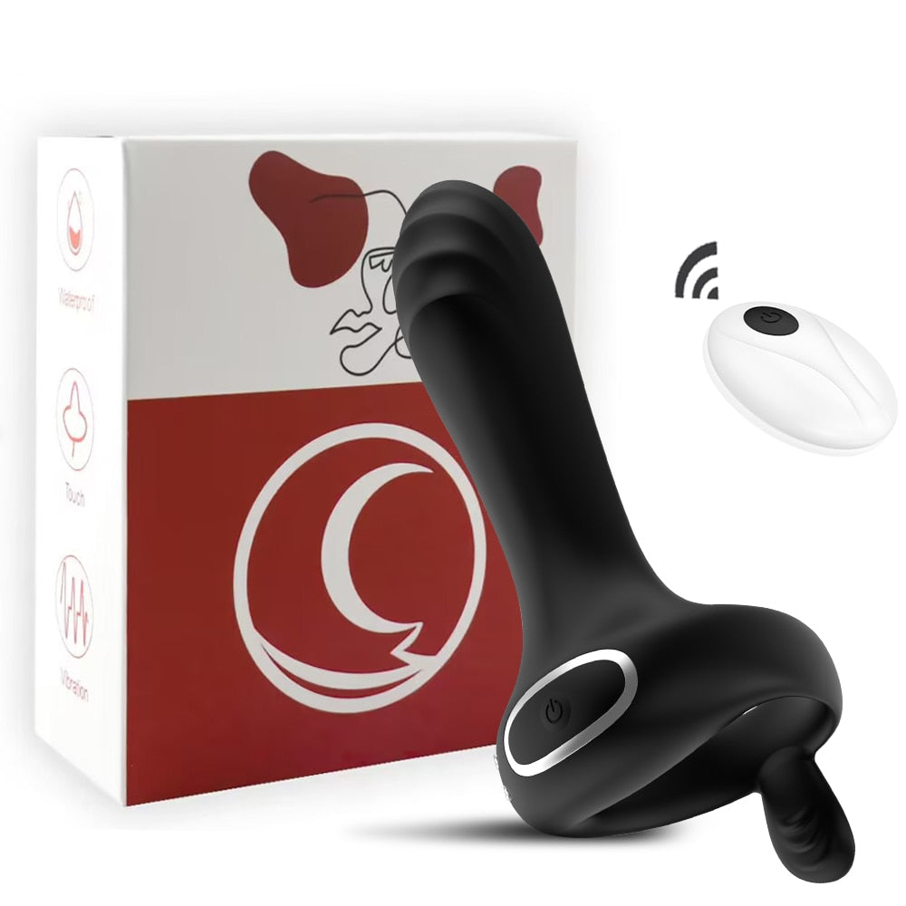 Wireless Male Delay Ejaculation Penis Ring G Spot Clit Stimulator - optionsgaloreonlinestore